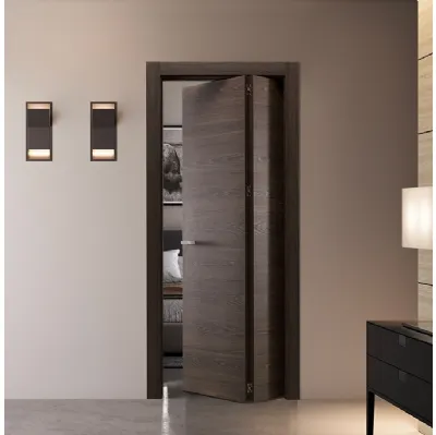 Porta per interni in laminato con apertura a libro Materik 111M Bruno di BiHome