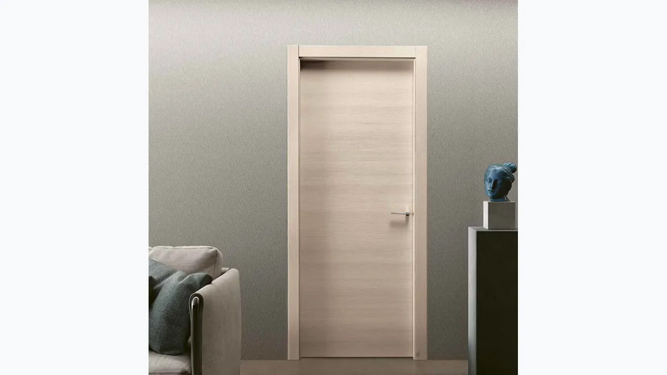 Porta per interni in laminato Trame 111T Orzo di BiHome