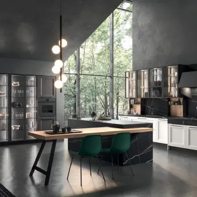 Cucina Moderna con isola Ego 02 di Astra